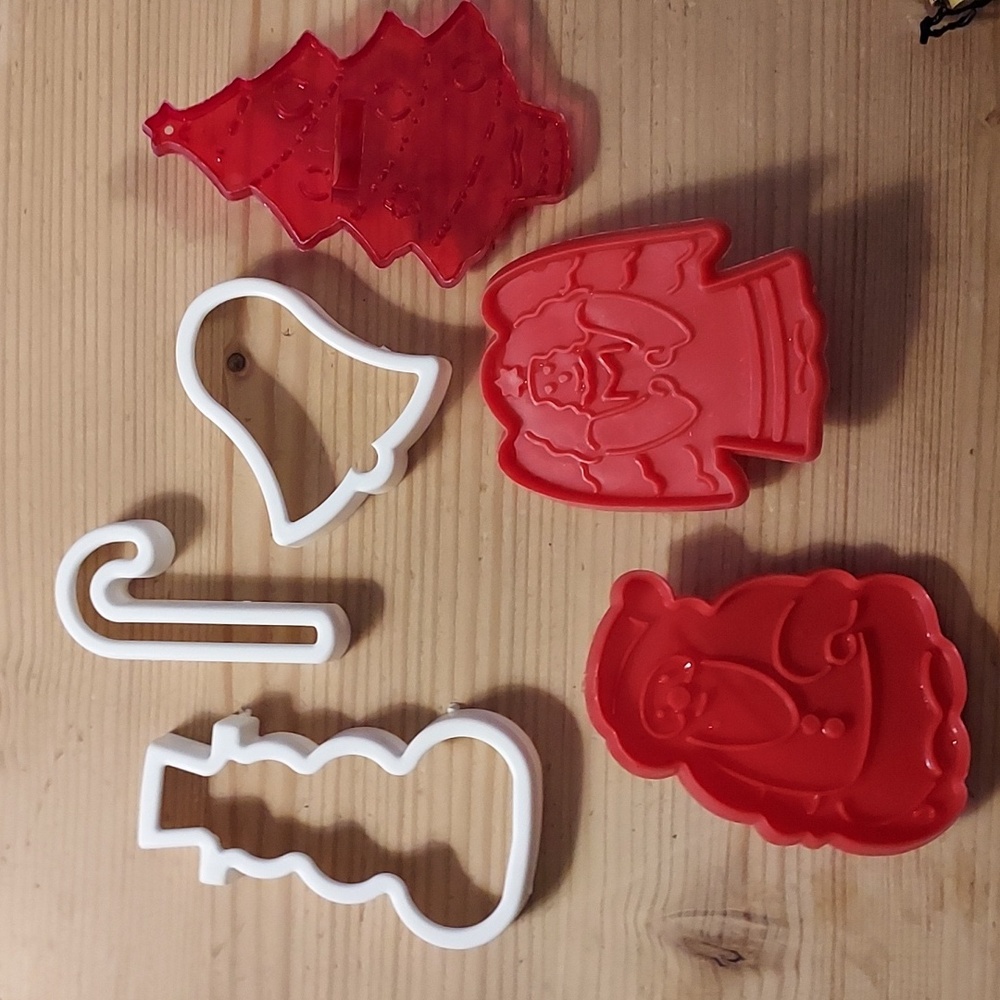 Christmas cookie cutters set of 6